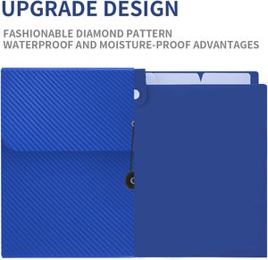 A4 accordion thư mục tập tin nhận tổ chức, di động mở rộng tập tin văn phòng, trường học, gia đình, du lịch sử dụng, biểu tượng tùy chỉnh. - Product Image 4