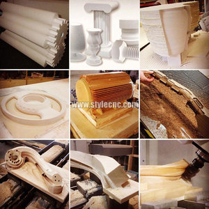 Alta calidad para carpintería 3D 4 * 8ft 5-Axis CNC Router machine - Product Image 6