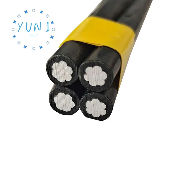Одноядерный 4/0 кабель YUNI 34.5KV, медный 100% TRXPLE URD кабель