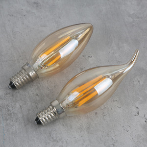 3 Days Fast Delivery C35 <strong>E14</strong> Decorative <strong>Led</strong> Bulb Light 4w 470lm 2700k Clear Glass <strong>Led</strong> Filament Bulb for Home - Product Image 4