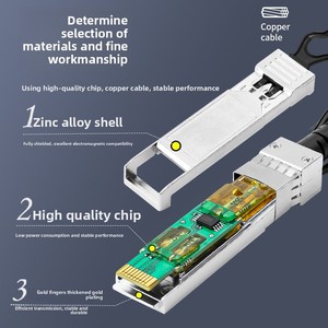 10G SFP Hochgeschwindigkeits-DAC-Kabel 1m für H3C für Huawei für CISCO AI Computing HPC-Rechen zentrums tapel für Kommunikation kabel - Product Image 3