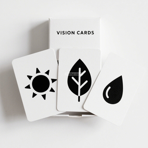 Chất lượng cao tùy chỉnh in ấn GIÁO DỤC THẺ <span class=keywords><strong>FLASH</strong></span> 0-3 tháng bé trực quan mô phỏng nhận thức thẻ màu đen và trắng - Product Image 3