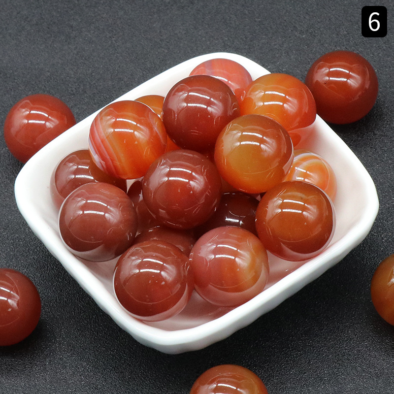Agate rouge
