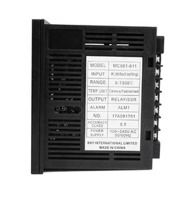Instrumento de control inteligente de temperatura MC901, relé de calefacción y refrigeración de entrada universal, salida sólida SSR, 220V - Product Image 5