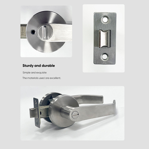 XSG-1001 Stainless Steel Interior Door <strong>Lock</strong> Thickened Anti-Collision <strong>Key</strong> Unlocked Durable Anti-Theft Waterproof - Product Image 3