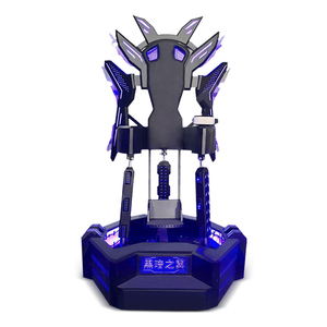9D VR hareket platformu simülasyon oyunu ayakta hareket koltukları uçuş çekim hareket simülatörü vr uçan kanatları - Product Image 4