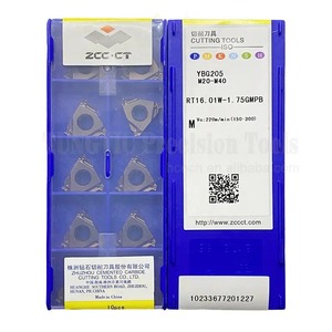 Zcc RT16.01W-1.75GMPB RT16.01W-2.00GMB Carbide chèn CNC <span class=keywords><strong>threading</strong></span> chèn Máy tiện cắt công cụ - Product Image 3