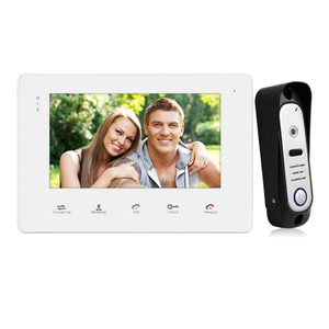 Modern 7\&quot; <strong>Color</strong> Video <strong>Intercom</strong> <strong>System</strong> Access Control Door Lock Analog Door <strong>Intercom</strong> Calling <strong>System</strong> for Apartment Use Plug Power - Product Image 1
