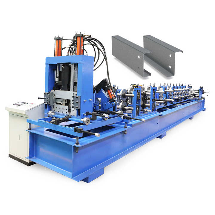 C Z Channel T Bar Angle Omega C U W Stud Truss Furring C U Z W Purlin Roll Forming Machine