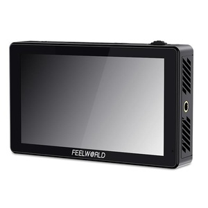 FEELWORLD LUT5 5.5In Ultra yüksek parlak 3000nit günışığı görüntülenebilir dokunmatik ekran 3D LUT on-kamera alan monitörü - Product Image 2
