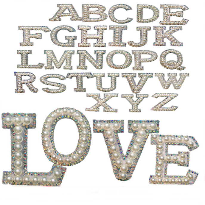 Strass AB + Perle Blanche