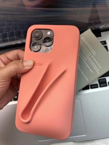 Luxury <strong>Rhode</strong> Silicone Mobile Phone Cases with Lip Gloss Lipstick Holder Compatible with for IPhone11 12 13 14 15 16 Pro <strong>Max</strong> Plus