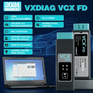 VXDIAG VCX FD 2 en 1 para GM, herramienta de escáner ODB2 para coche Ford con CAN FD DoIP, diagnóstico de todos los sistemas, codificación ECU, programación J2534 - Product Image 4