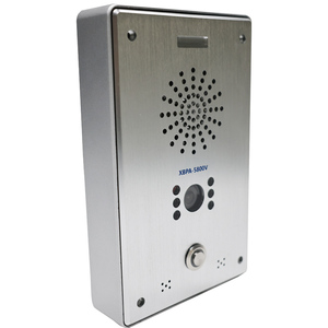 SOS IP <strong>Audio</strong> Video <strong>Intercom</strong> <strong>System</strong> with POE Power Supply Supports APP <strong>Intercom</strong> &amp; Radio Music Function 4G POC Walkie Talkie Type - Product Image 1