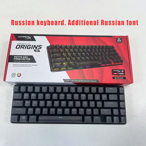 Hyperx Alloy <strong>Origins</strong> 65 Mechanical Gaming Keyboard Compact 65% Form Factor Russian Keyboard Plus Russian Alphabet Keyboard - Product Image 2