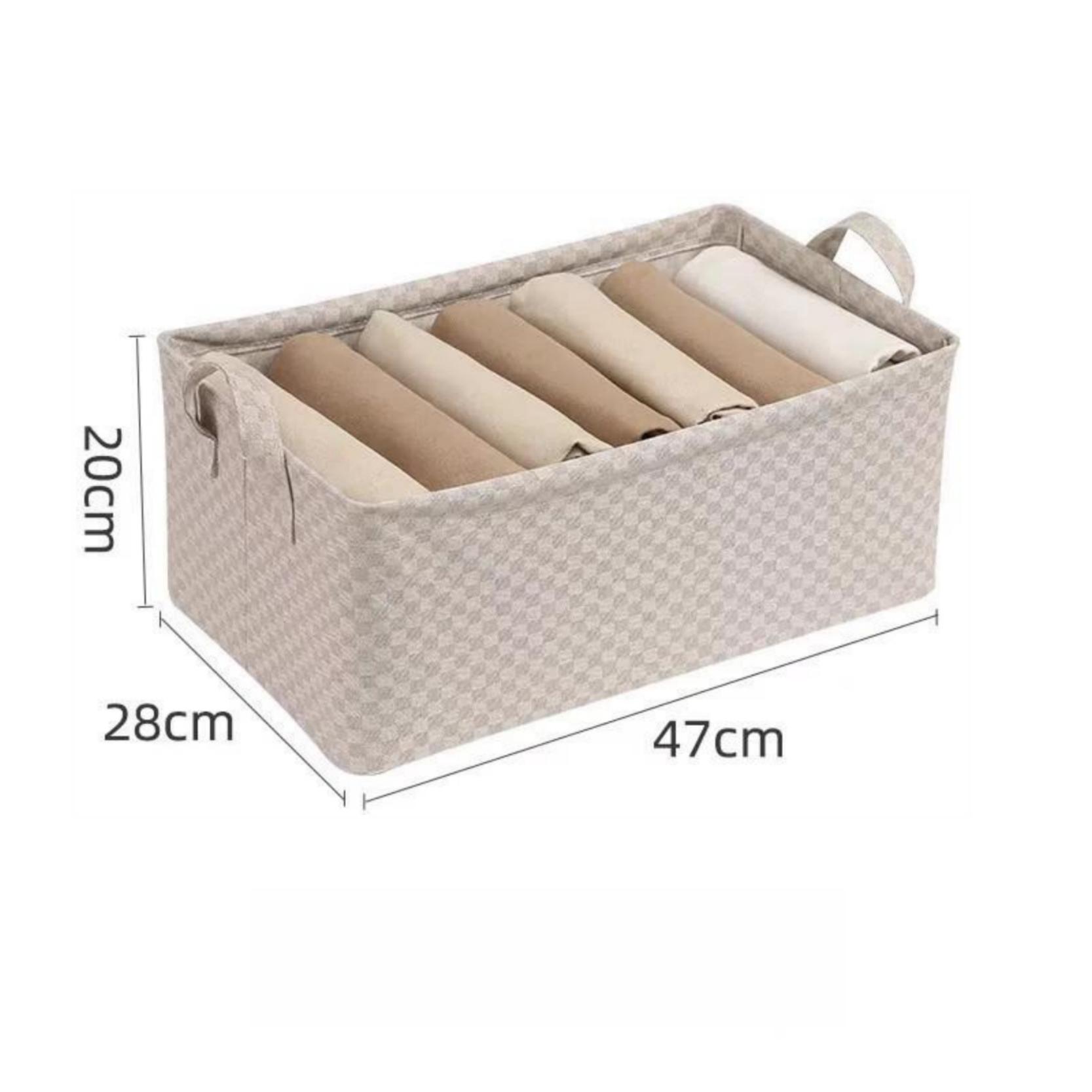 Chessboard storage basket 47*28*20