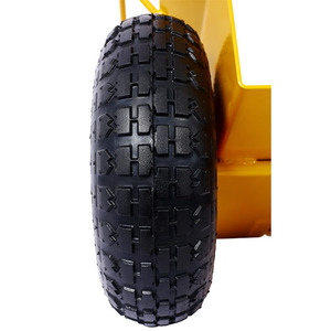 Jh-mech 16.1 "L x 15.3" W x 14.1 "H Bảng điều khiển hạng nặng Dolly di chuyển giỏ hàng lắp đặt Bảng điều khiển cửa thép carbon Dolly - Product Image 6