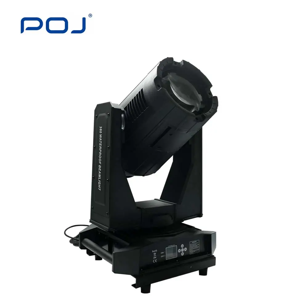 POJ-Atenuador supersuave con luces de escenario Dmx, potencia personalizada IP55, luces con cabezal móvil, luz RGB OSR, 12 meses