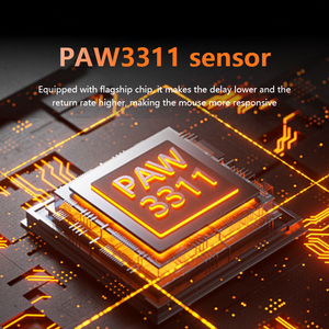 PAW3311Mouse Wireless/Wired Drei-Modus-Maus Leichte Computer-Makro-Programmier maus Shooting Game Mouse - Product Image 4