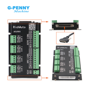 Controlador CNC RichAuto DSP A11E RichAuto, controlador de movimiento Original de 3 ejes, versión en inglés para máquina enrutadora CNC