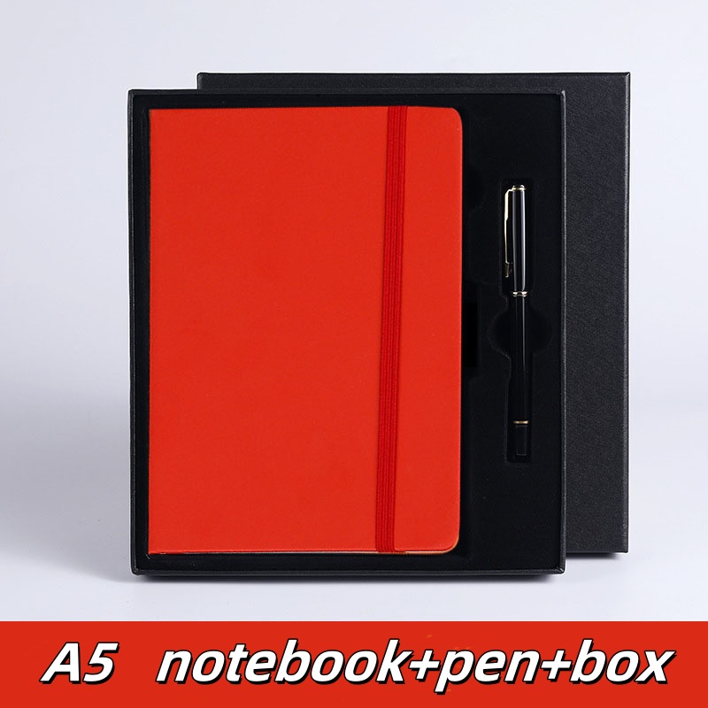 Q- notebook+pen+box