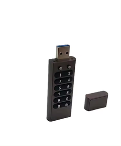USB3.0 <strong>Flash</strong> Drive with 32GB to 64GB Capacity Digital Key Encryption &amp; AES256 Bit Hardware Encryption Metal Gift New Stock - Product Image 3