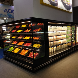 Thương mại multideck mở tủ lạnh hiển thị trường hợp cho siêu thị làm mát không khí chế độ để lưu trữ trái cây và rau quả - Product Image 3