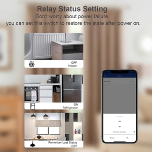 <strong>ZigBee</strong> Tuya Mini Switch 1 Set Supports 2 Channels (16A) Home Relay <strong>Modules</strong> Circuit Breakers Automation Wireless Wall Switches - Product Image 2