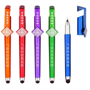 3合1手机支架触摸屏绘图触控笔触摸屏定制标志 - Product Image 1