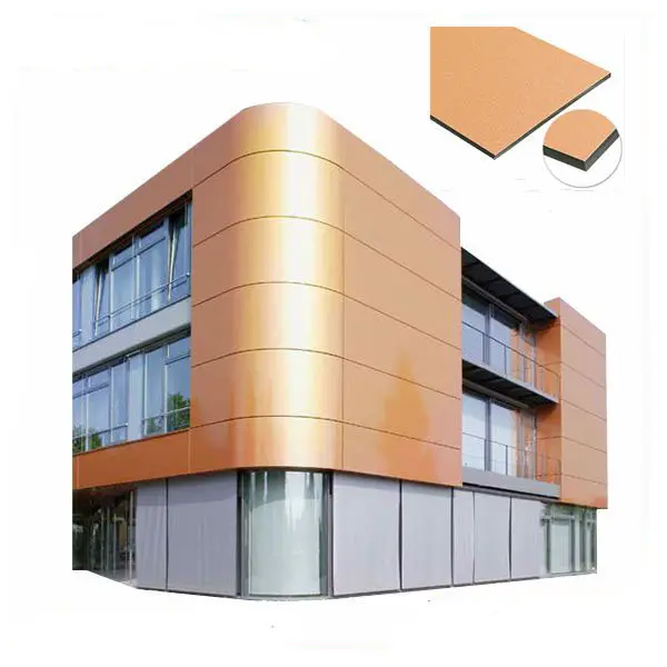 ACP Glossy Lapisan PVDF 2/3/4/5/6Mm 3d Eksterior/Interior Dinding Cladding ACP Aluminium Composite Panel untuk Setiap Adegan