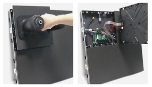 Крытый COB 16:9 600x337,5 мм с высоким разрешением бесшовный светодиодный видео настенный экран P0.7 P0.9 P1.2 P1.5 небольшие торговые центры - Product Image 3