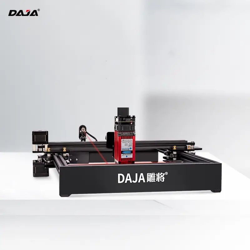 DAJA D3 bottiglie tazze di legno strumento di vetro da sole telaio in acrilico Cnc Patch in pelle Laser incisione e taglio macchina