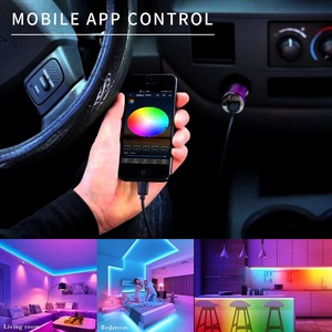 Контроллер для светодиодных лент, 12 В постоянного тока, RGB, Wi-Fi, Android /IOS, мини + ИК, 24 клавиши, 44 клавиши, пульт дистанционного управления для SMD 5050, Светодиодная лента, подсветка через смартфон - Product Image 6