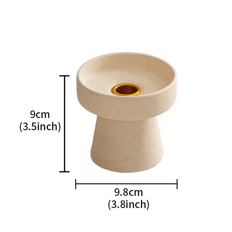 Brûleur d'encens blanc grand bois saint-petite taille