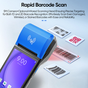 F1-99 Android 14 8-ядерный сенсорный экран системы Pos программное обеспечение 6 ''NFC портативный Мобильный Pos-терминал с принтером Android 14 Pos - Product Image 5
