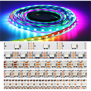 WS2812B 5 В RGBIC адресуемый пиксель 30 60 144 ws2812 smd Светодиодная лента - Product Image 2