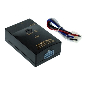 Altavoz RCA de 50W y 1A para coche, Adaptador convertidor de salida de alto a bajo nivel, reajuste, caja electrónica de efectos de graves