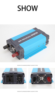 可定制3000瓦离网太阳能逆变器纯正弦波单交流输出60Hz DC12V/24V/48V/220V输入电压单相