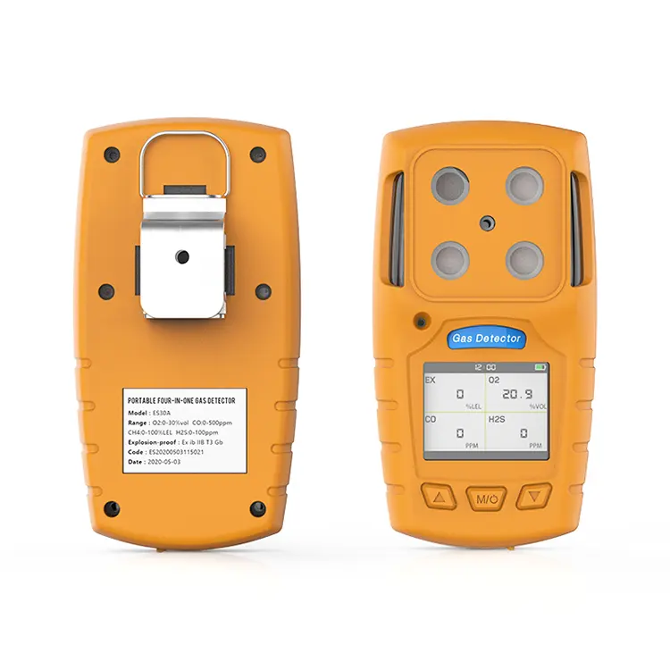 Chống Cháy Nổ 4 Gas Monitor Cho Công Nghiệp Sử Dụng Đa Gas Detector Để Bán