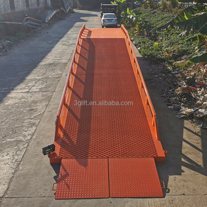 6 Ton <strong>Container</strong> Portable Dock Ramp <strong>Platform</strong> Mobile Boarding Bridge Hydraulic <strong>Loading</strong> and <strong>Unloading</strong> <strong>Platform</strong> - Product Image 1
