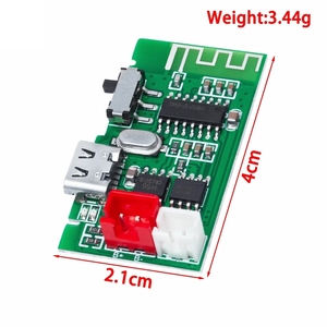 4 Ohm 3W Mono <strong>Bluetooth</strong> Power Amplifier Pcba Battery Charging Function 3.7V Lithium Battery <strong>Bluetooth</strong> Module - Product Image 5
