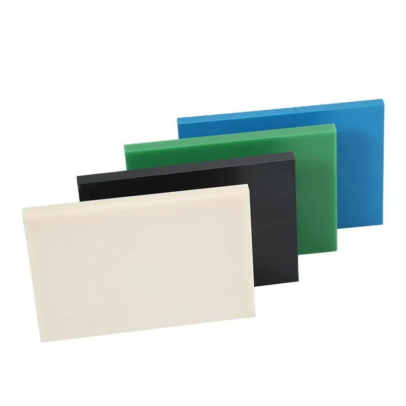 Placas de derlin cnc de alta precisión, láminas de plástico pompón de colores, ingeniería