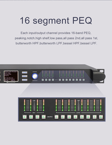 Nuoxun 48K 96K dsp processore audio modulo di gestione altoparlanti 4in 8out 2 in 4 out 3 in 6 out AES FIR processore audio digitale - Product Image 5