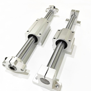 Custom <strong>Linear</strong> <strong>Rail</strong> with Slide <strong>Block</strong> CNC <strong>Linear</strong> <strong>Guide</strong> - Product Image 1