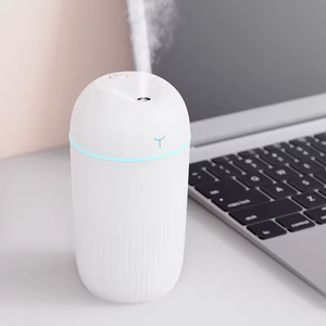 Büyük kapasiteli 420ml Mini taşınabilir sessiz buharlı nemlendirici yatak odası USB masaüstü hava nemlendirici ile atmosfer lamba - Product Image 6