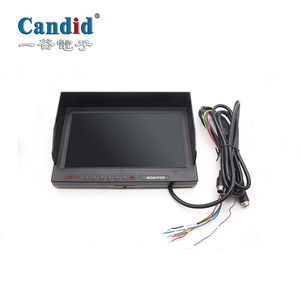 Superventas Monitor de coche TFT LCD de 9 pulgadas cámara de respaldo AHD/cvbs entrada AV Monitor de reposacabezas Monitor de visión trasera - Product Image 4