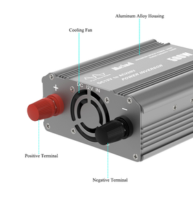 Inversor de onda sinusoidal pura de 500W Entrada de CC de 12V y salida de CA de 220V con pantalla LCD + puerto de salida USB QC3.0 - Product Image 3