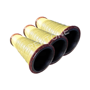 Özel kesme hizmeti ile 8 inç EPDM/NBR çamur/kum kauçuk tarama emme tahliye hortumu - Product Image 5