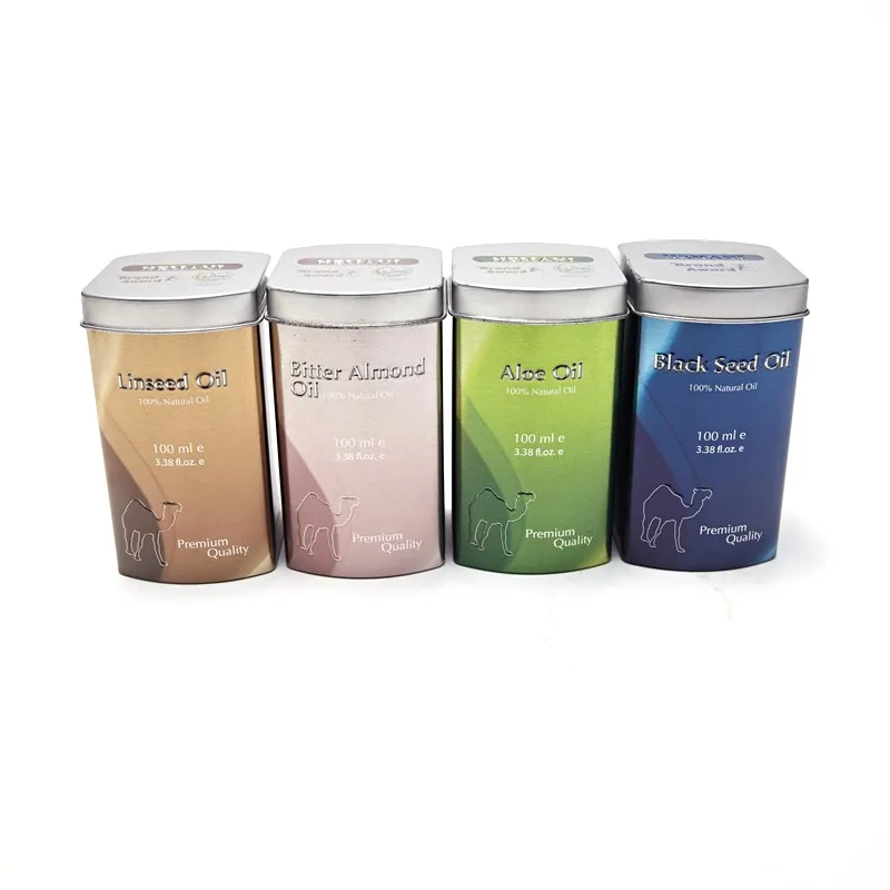 Caja de lata de té personalizada para té o embalaje con servicio