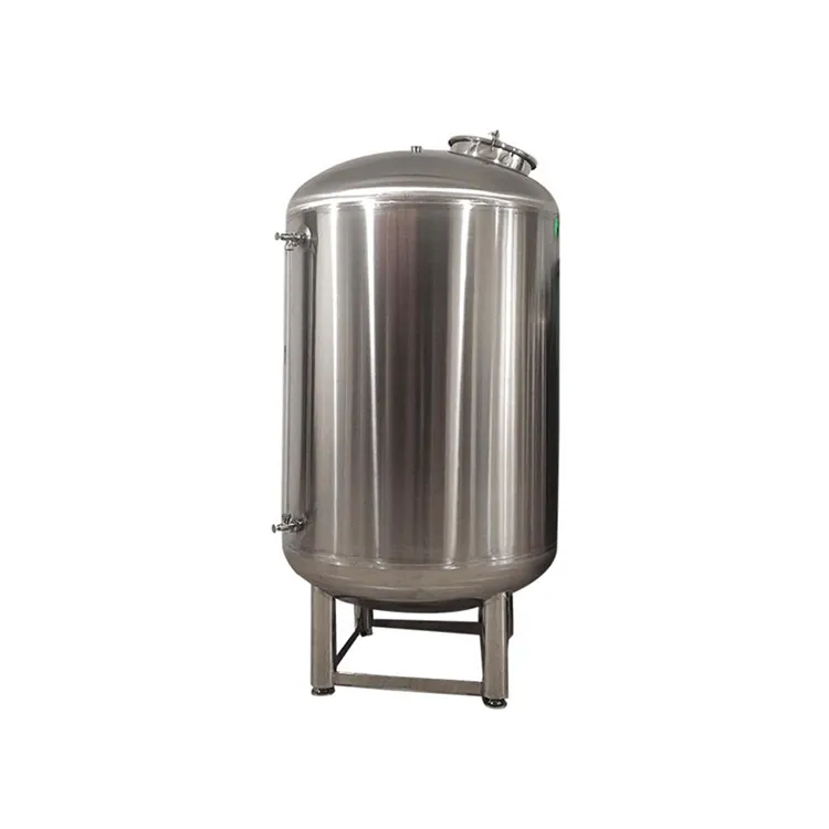 304 316 Single-layer Stainless Steel Water Storage Tank For Liquid